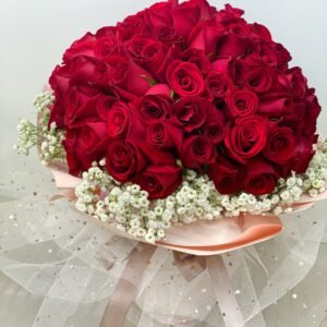 99枝紅玫瑰花束
